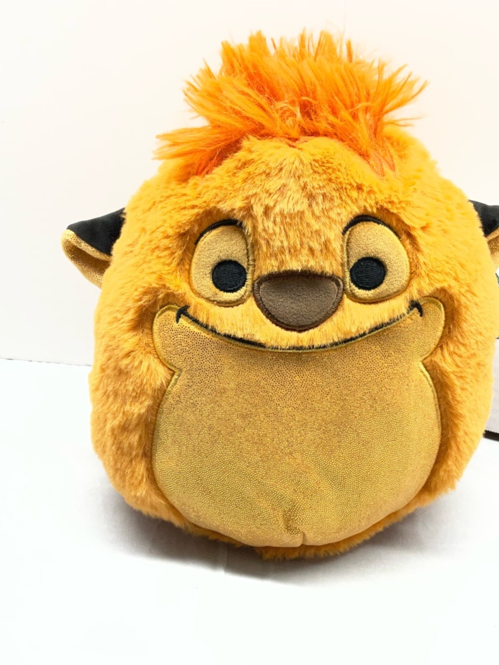 Squishmallows Orange and Gold Plush Lion Buddy